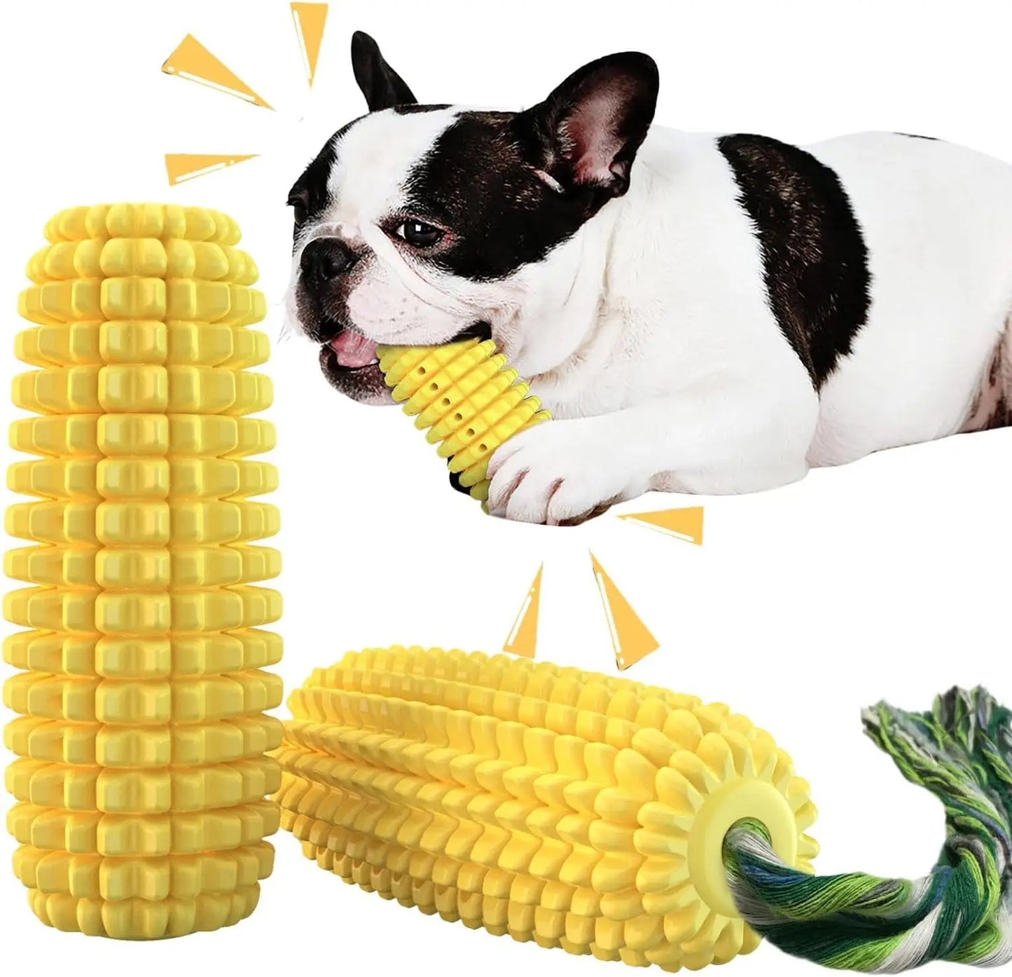 Dog Chew Toy Corn - FurryFinds