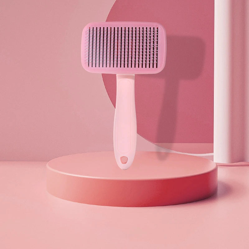 MADDEN Self Cleaning Brush - FurryFinds