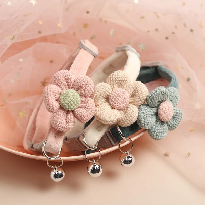 Flower Cat Collar - FurryFinds