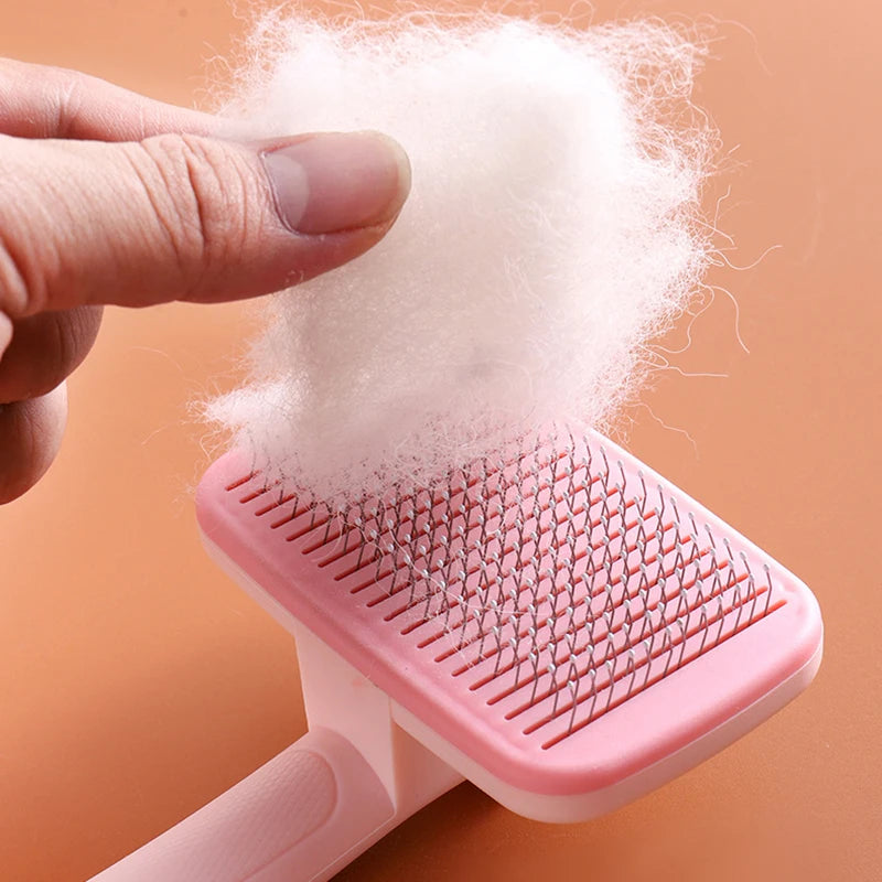 MADDEN Self Cleaning Brush - FurryFinds