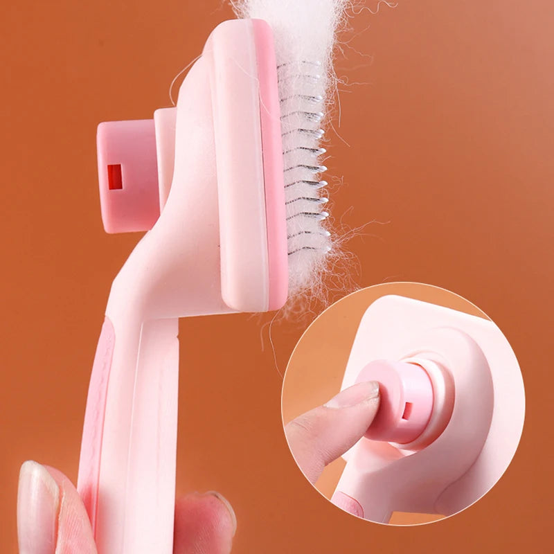 MADDEN Self Cleaning Brush - FurryFinds
