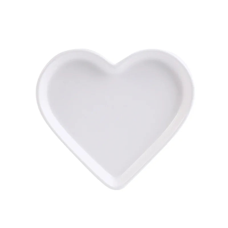 Heart Shaped Ceramic Plate