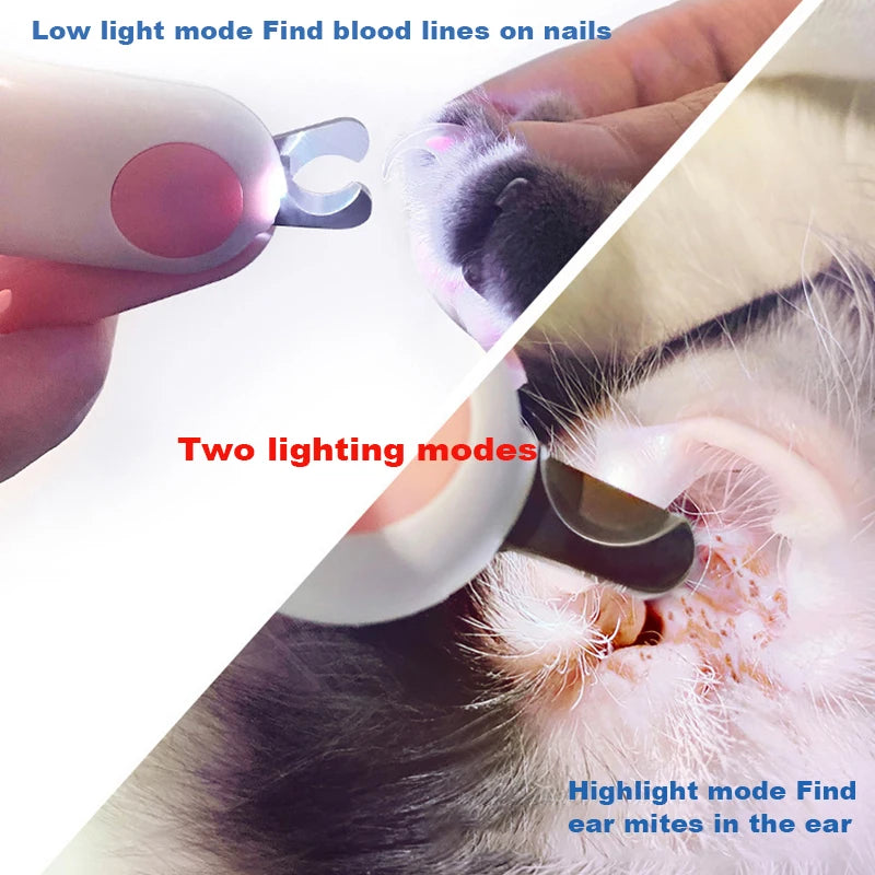 Nail Clipper LED Light - FurryFinds
