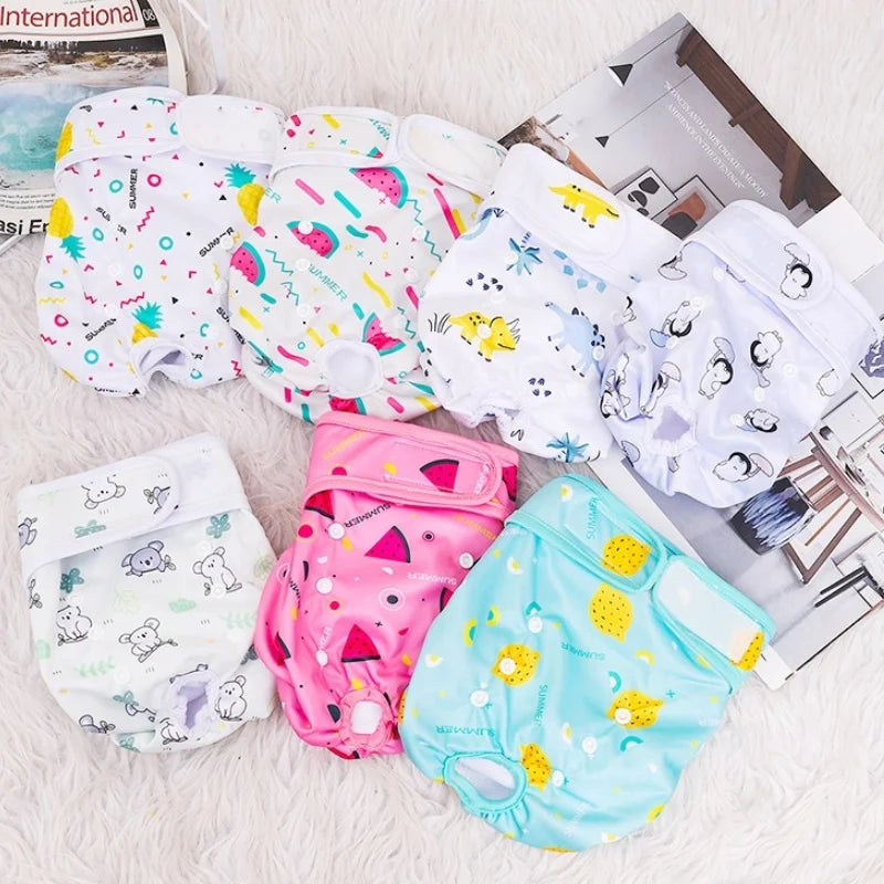 Washable Female Dog Diapers - FurryFinds