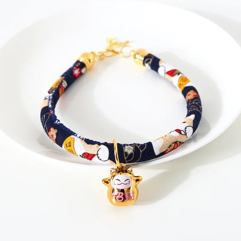 Japanese Cat Collar - FurryFinds
