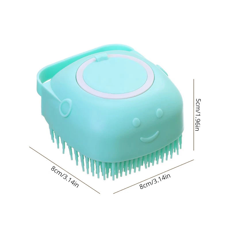 Pet Bathing Brush Soft - FurryFinds