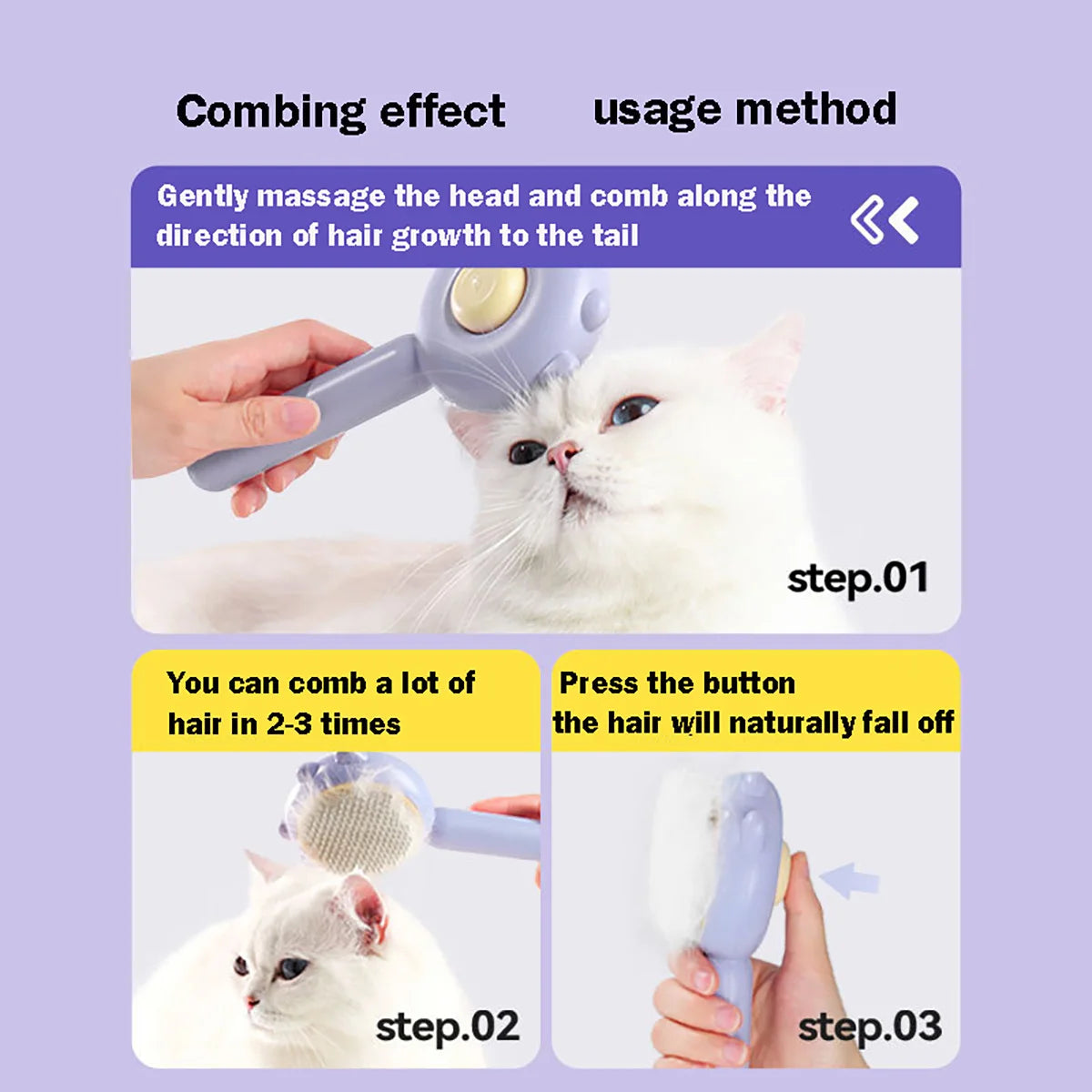 Cat Comb Magic Beauty - FurryFinds