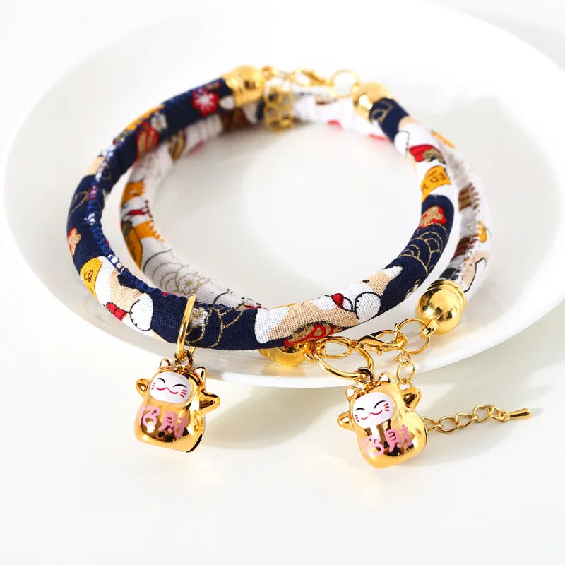 Japanese Cat Collar - FurryFinds