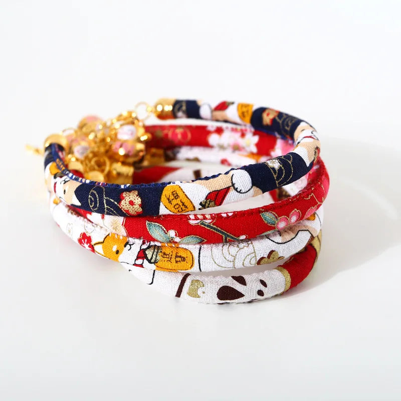Japanese Cat Collar - FurryFinds