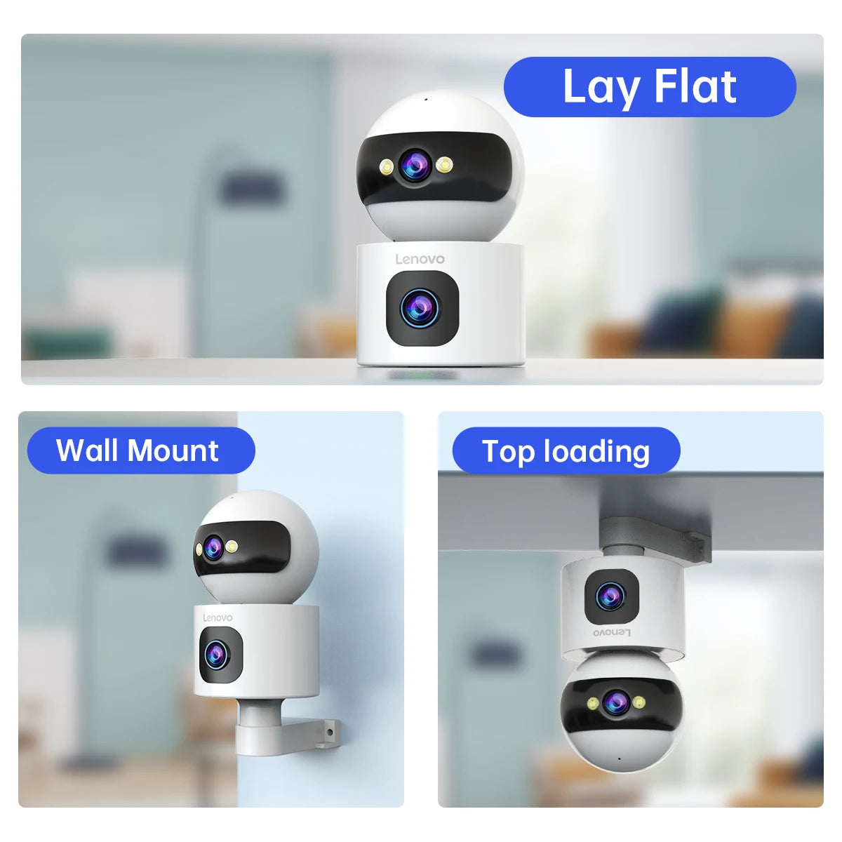 Lenovo 4K IP Camera 5G WiFi - FurryFinds
