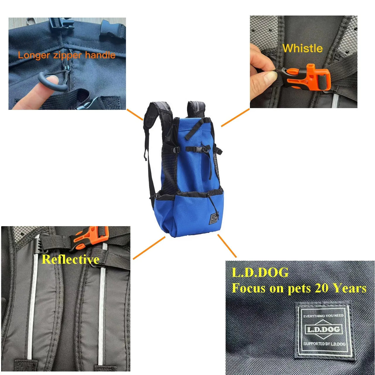 Dog Travel Backpack - FurryFinds